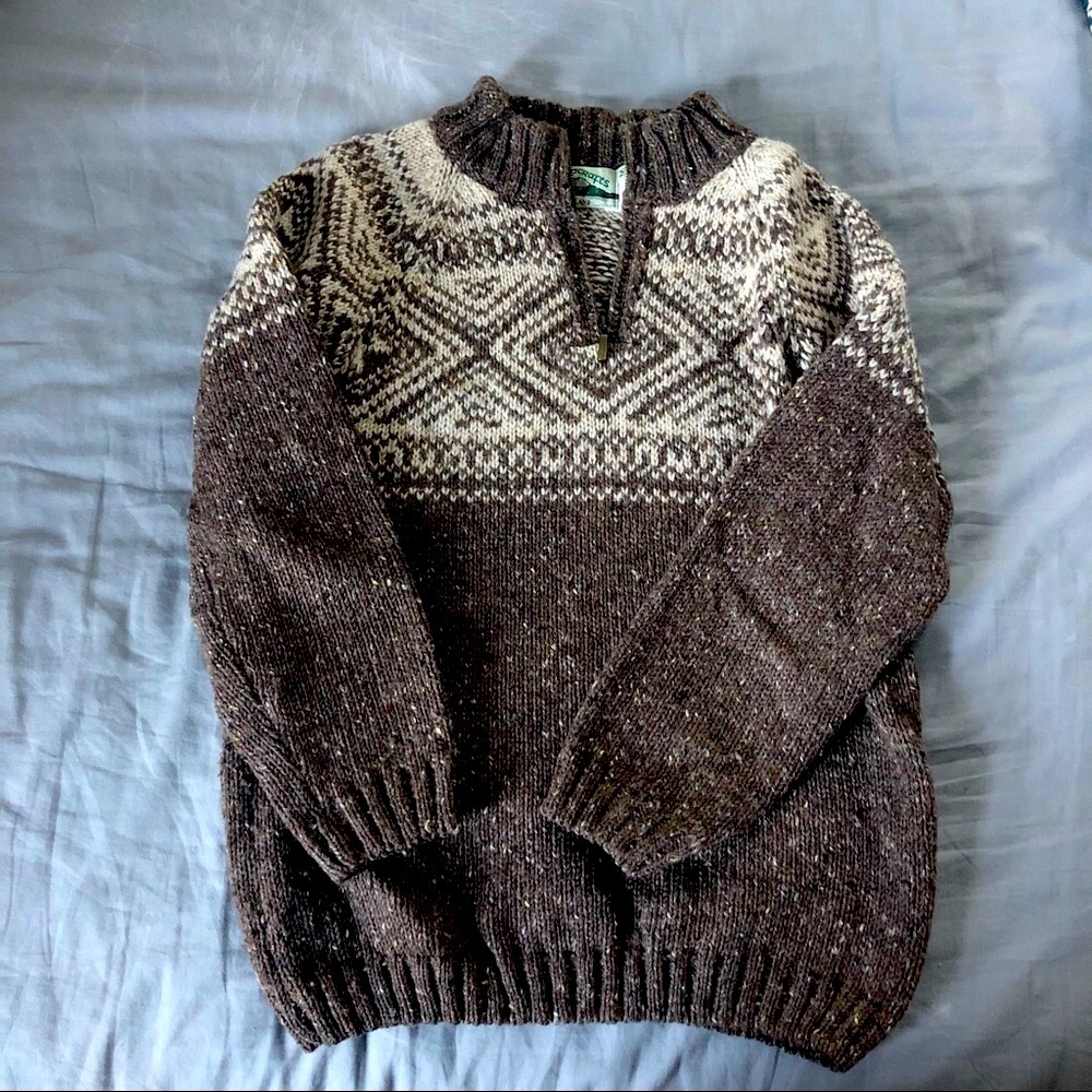 Made in Ireland wool sweater